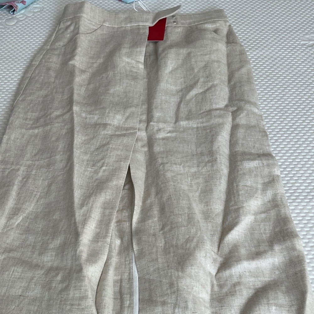 Elegant linen skirt